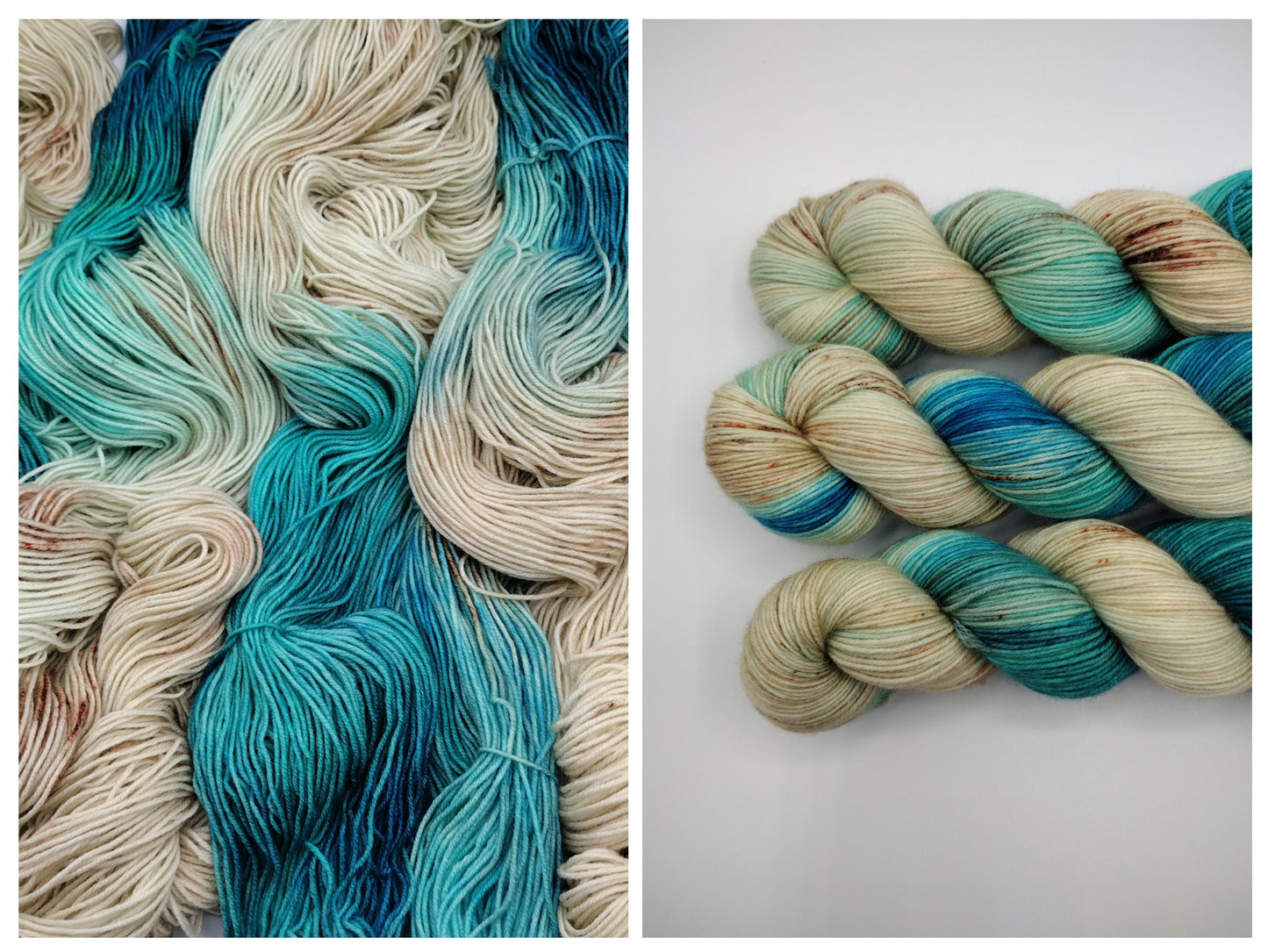 No Shady Beaches Here 100% SW Merino Wool (Sport Weight)