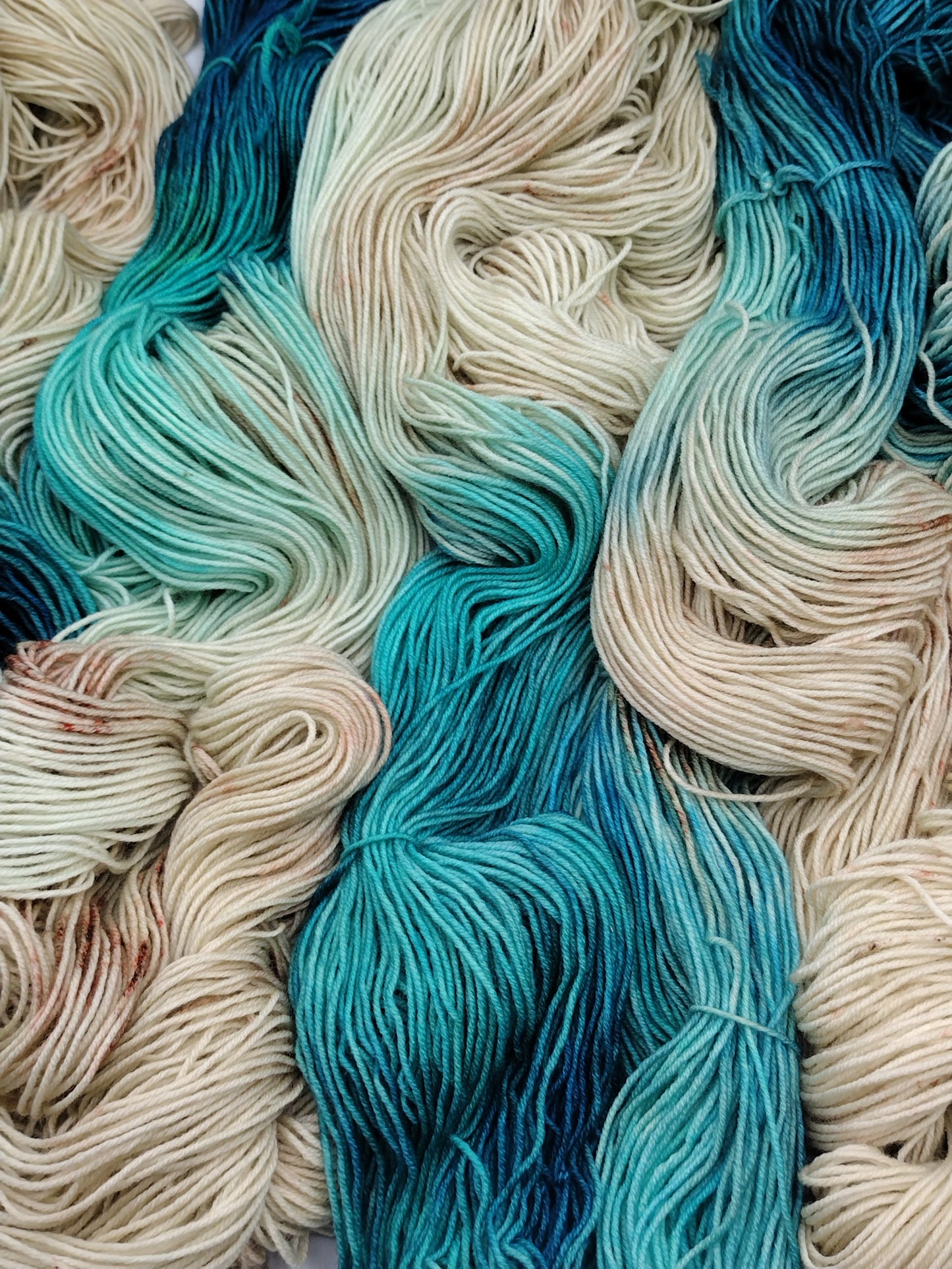 No Shady Beaches Here 100% SW Merino Wool (Sport Weight)